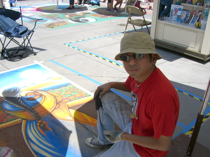 Pasadena Chalkfest 2006 - Looking sharp