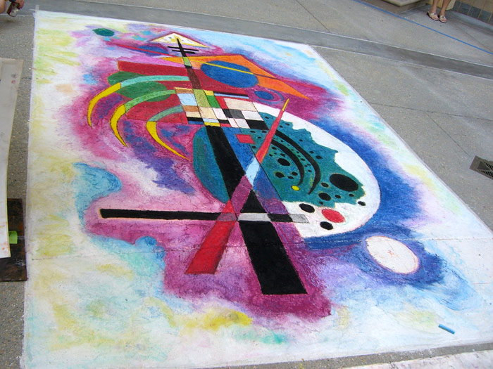 Pasadena Chalkart 2006 - watercolors