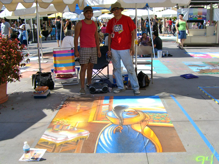 Pasadena Chalkfest 2006 - Finished