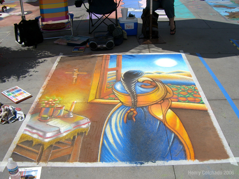 Pasadena Chalkfest Street Art 2006 (2 of 2)