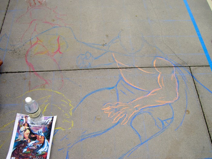 02 Pasadena chalk festival sketch