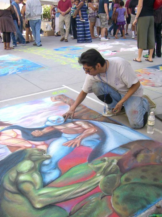 08 Pasadena Chalk Festival Painting