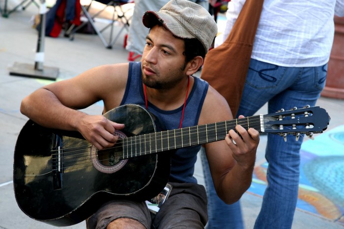 Ender and his guitar