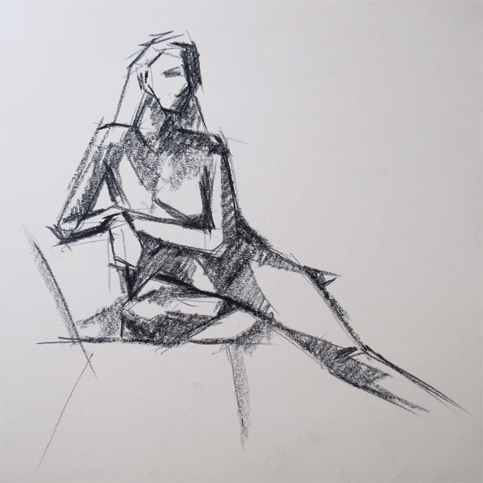 block figure drawing